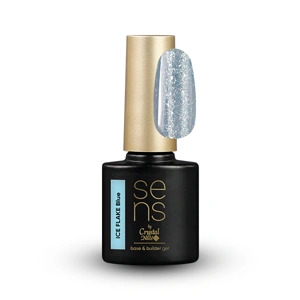 Crystal Nails Sens Ice Flake Base Gel - Blue 10ML főképe